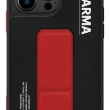 Skinarma iPhone 14 Pro Max Uyumlu Kılıf Skinarma Standlı Deri Görünümlü Gyo Kapak