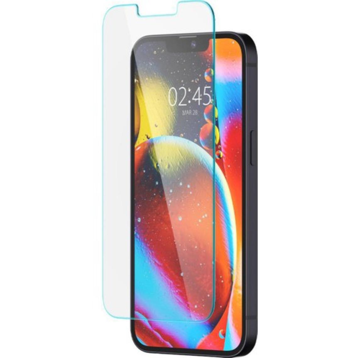Spigen iPhone 13 mini Cam Ekran Koruyucu Kolay Kurulum GLAS.tR EZ Fit Slim HD (2 Adet) - AGL03396