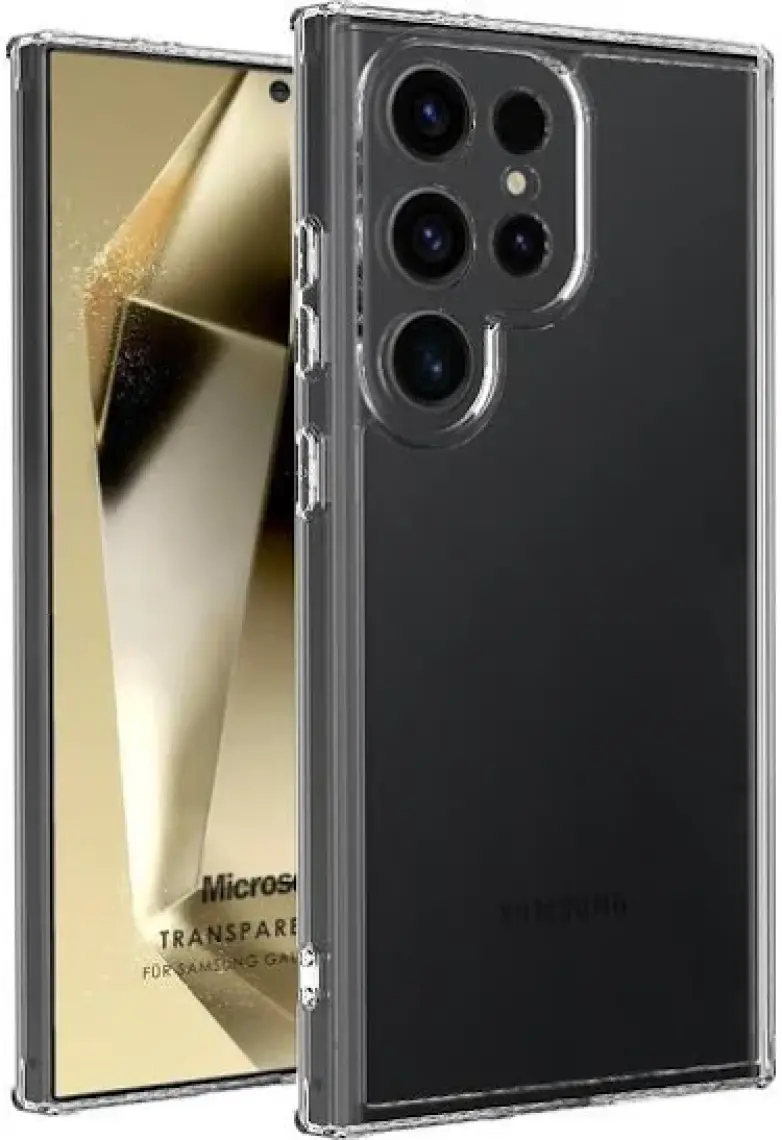 Microsonic Samsung Galaxy S24 Ultra Kılıf Transparent Soft Şeffaf