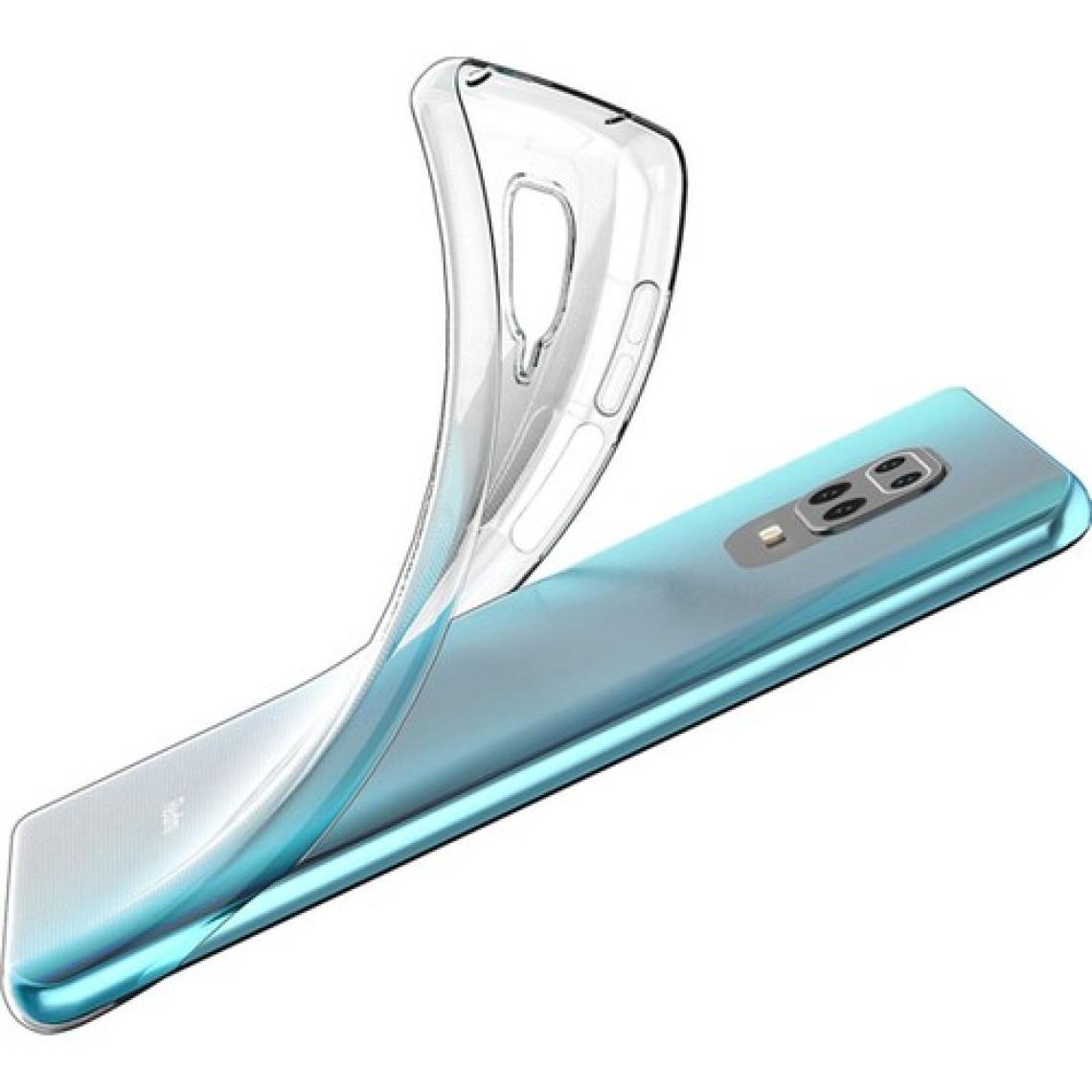Happycase Xiaomi Redmi Note 9 Pro Kılıf Lüx Şeffaf Silikon - Şeffaf