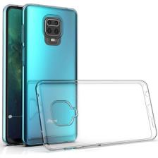 Happycase Xiaomi Redmi Note 9 Pro Kılıf Lüx Şeffaf Silikon - Şeffaf
