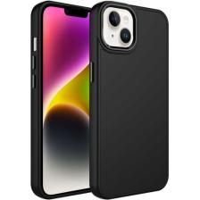 Fibaks Apple iPhone 13 Kılıf Metal Çerçeve Hassas Butonlu Renkli Içi Kadife Lansman Kilifi Kapak
