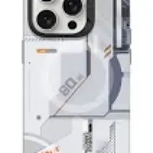 Benks iPhone 16 Pro Uyumlu Kılıf Magsafe Şarj Özellikli Mekanik Tasarımlı  Perspective Serisi Beyaz