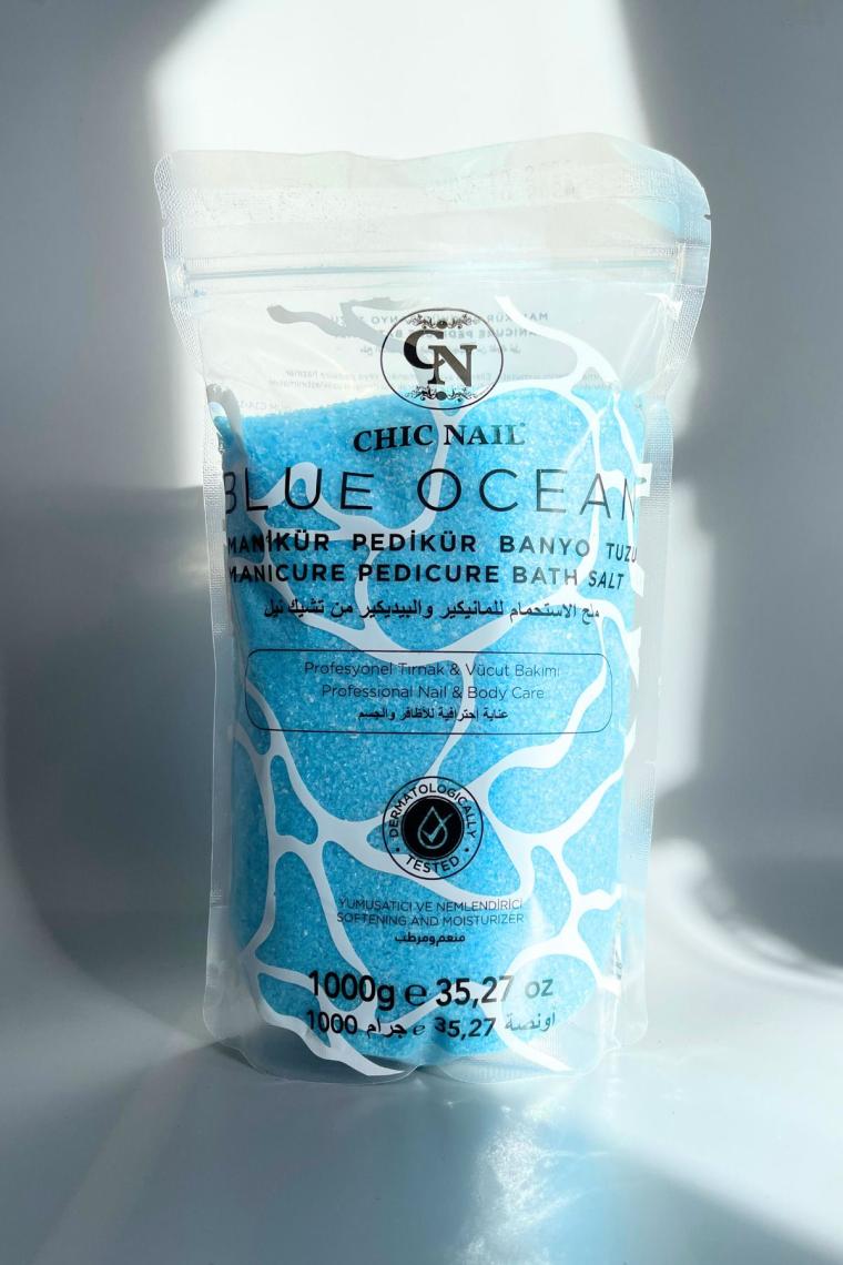 Manikür & Pedikür ve Banyo Tuzu Blue Ocean 1 kg / Epsom Tuzu / İngiliz Tuzu