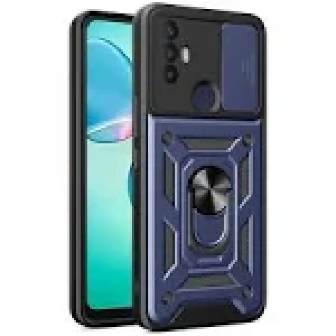 Kny Tecno Spark 10 Pro Kılıf Ultra Korumalı Manyetik Sürgülü Vega Kapak