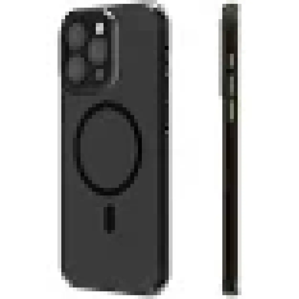 YoungKit iPhone 14 Pro Max Uyumlu Kılıf Magsafe Şarj Özellikli Youngkit Crystal Shield Serisi Kapak Şeffaf