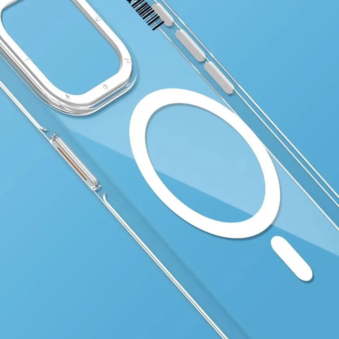 YoungKit iPhone 14 Pro Max Uyumlu Kılıf Magsafe Şarj Özellikli Youngkit Crystal Shield Serisi Kapak Şeffaf