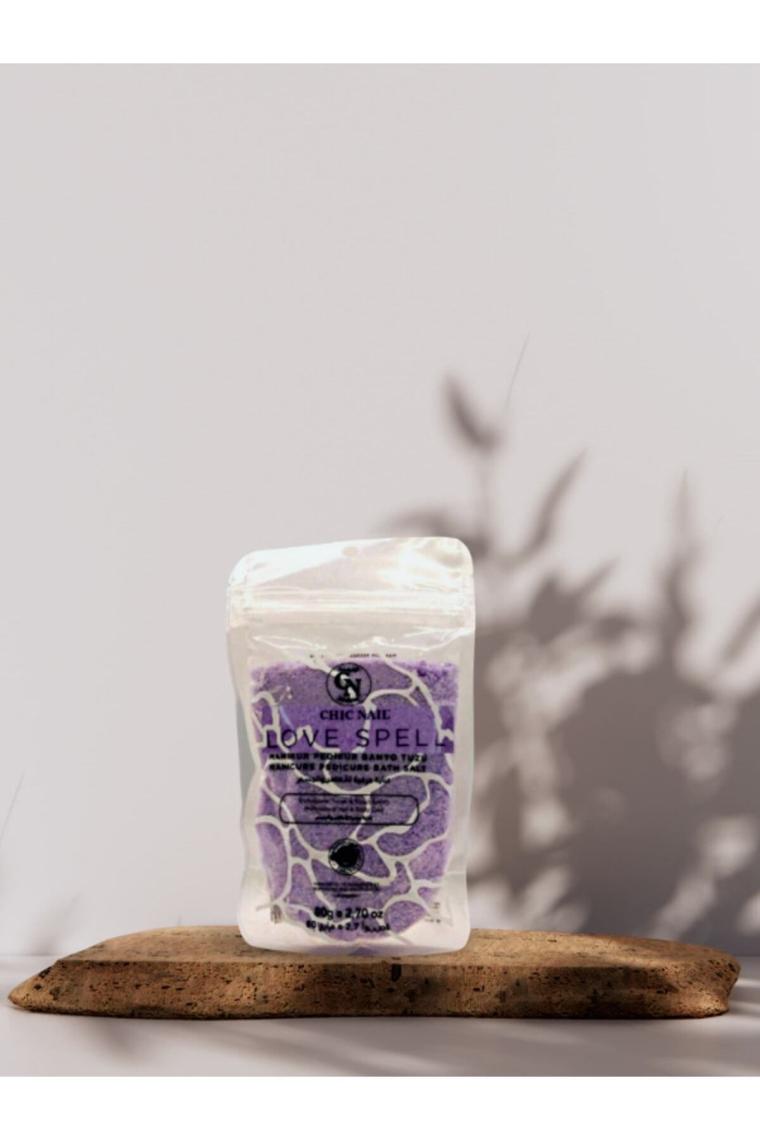 Manikür & Pedikür Ve Banyo Tuzu Love Spell 80 gram / Epsom Tuzu / Ingiliz Tuzu