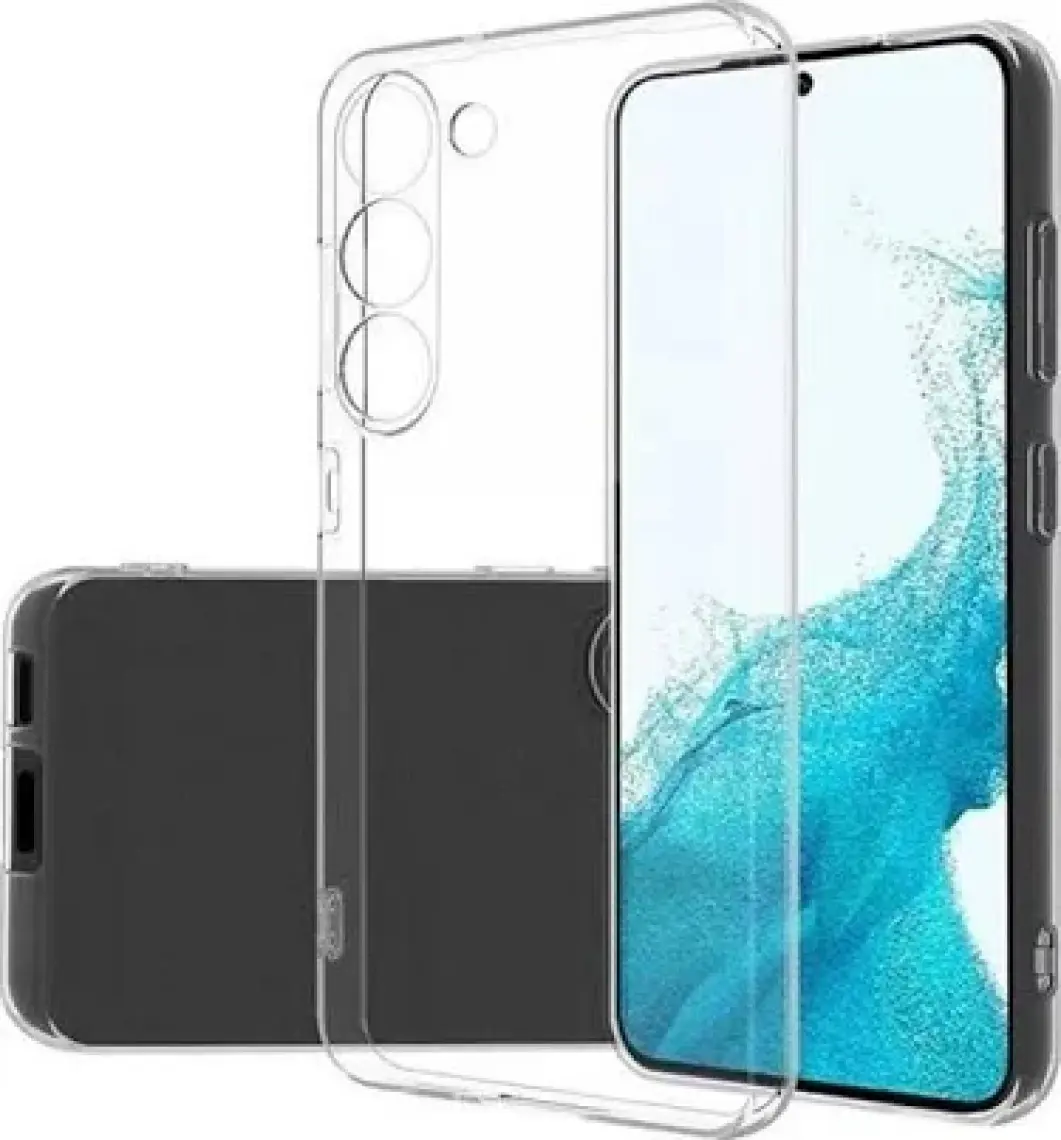 Eonaks Samsung Galaxy S23 Kılıf Kamera Korumalı Silikon Rubber Arka Kapak