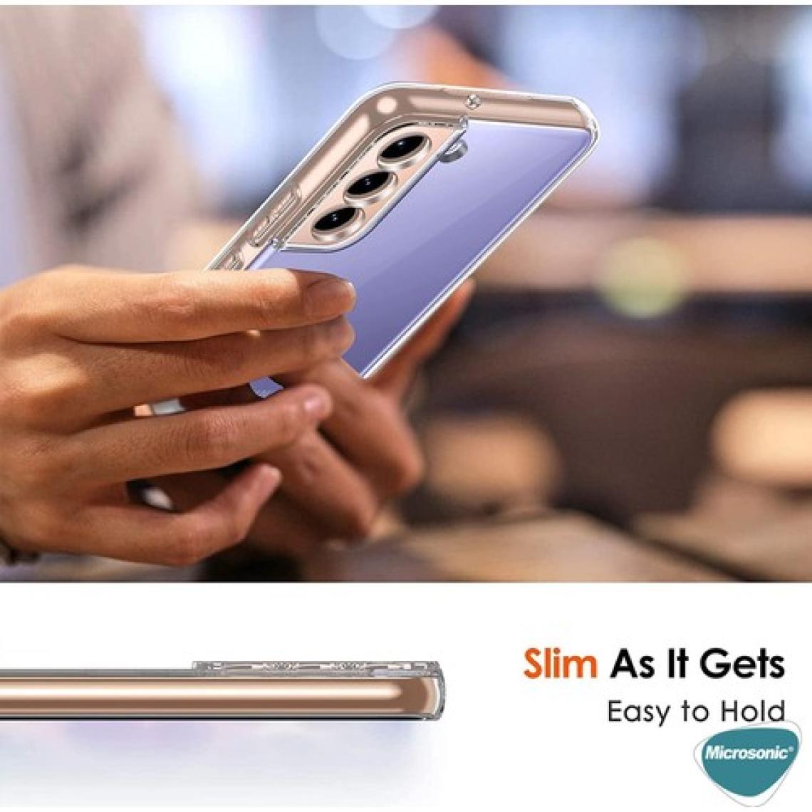 Microsonic S23 Kılıf Transparent Soft Şeffaf