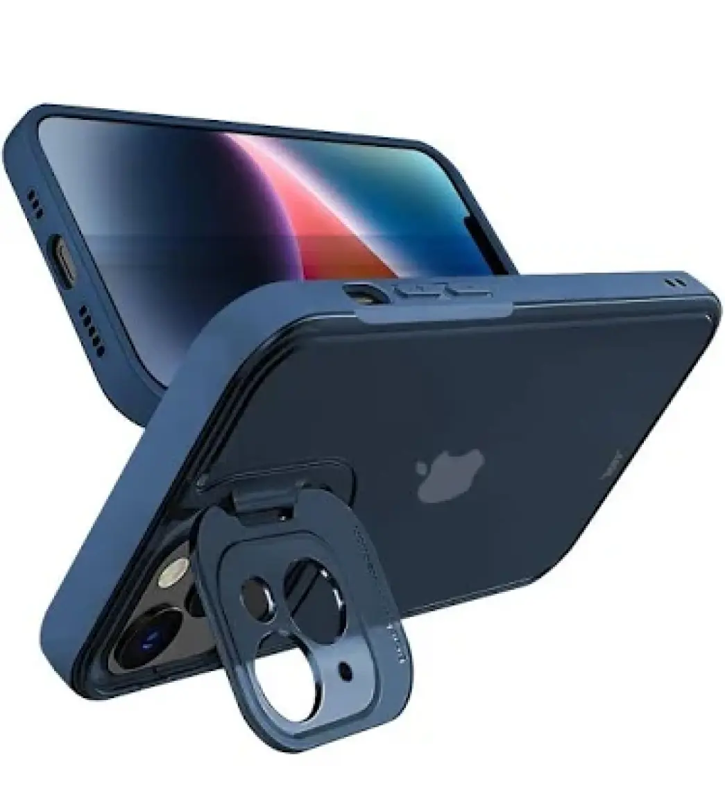 Buff iPhone 14 Hybrid Corner Kılıf Mavi