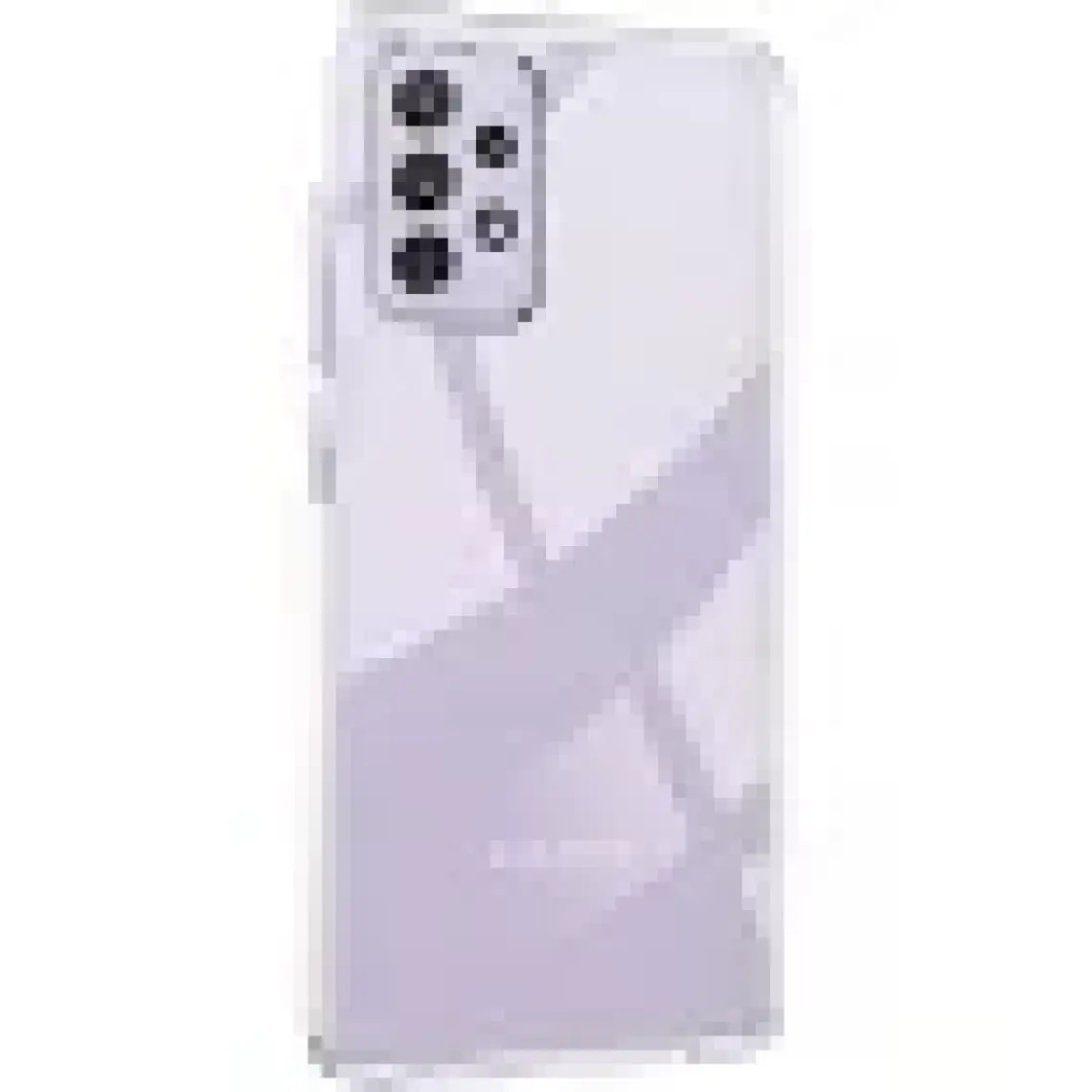 Microsonic Samsung Galaxy A52 Kılıf Transparent Soft Beyaz