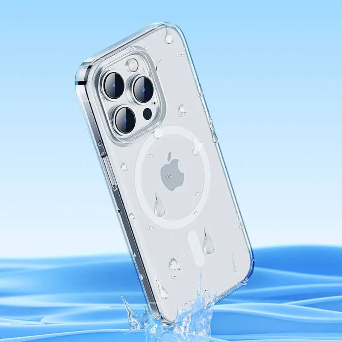Benks Apple iPhone 14 Pro Max Kılıf Benks Crystal Series Clear Kapak Ekran Koruyucu Hediyeli