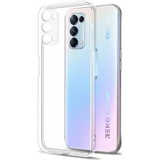Kvy Oppo Reno 5 Pro Kamera Korumalı Süper Silikon Kılıf