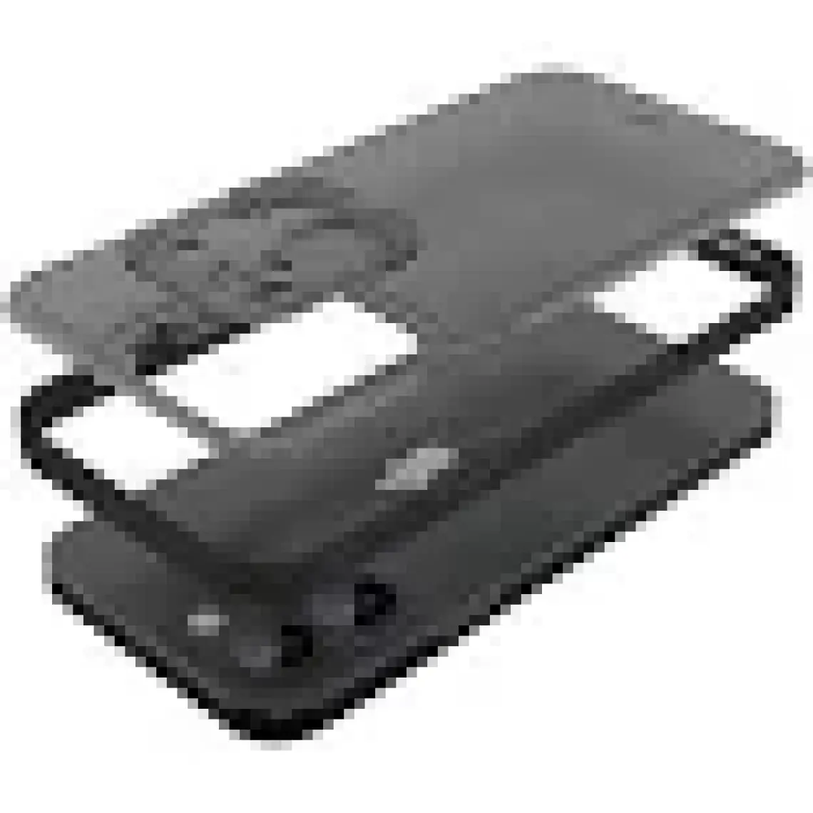 Buff iPhone 14 Pro Max Hybrid Corner Kılıf Siyah