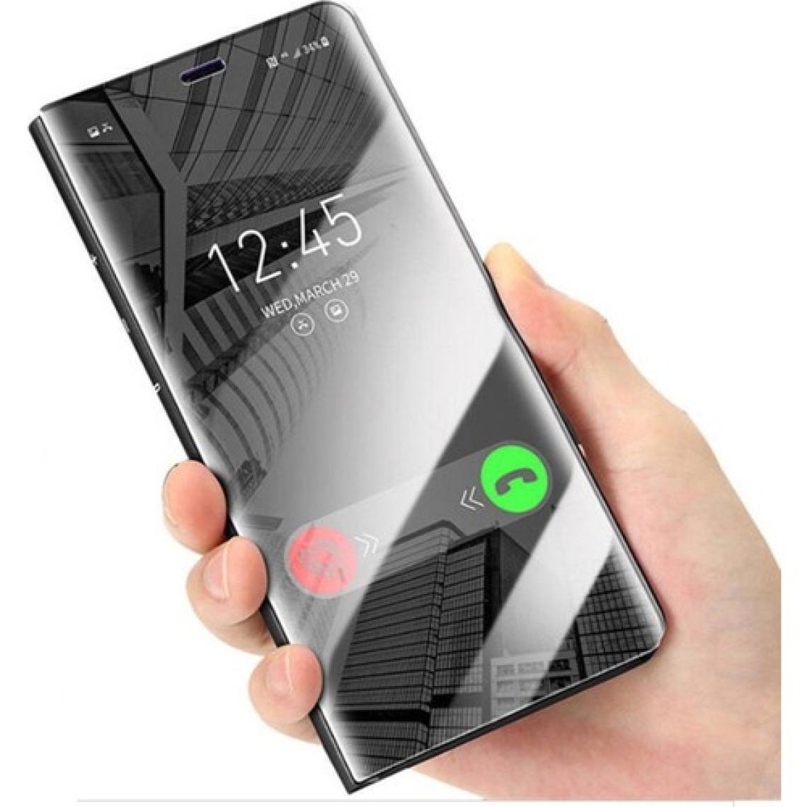 Smart Tech Samsung Galaxy A50 Aynalı Kapaklı Lüx Kılıf