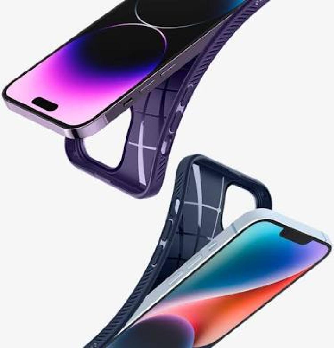 Spigen iPhone 14 Plus Kılıf Liquid Air Matte Black - ACS04891