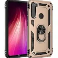 Kvy Xiaomi  Redmi Note 8 Yüzüklü Standlı Vega Kılıf