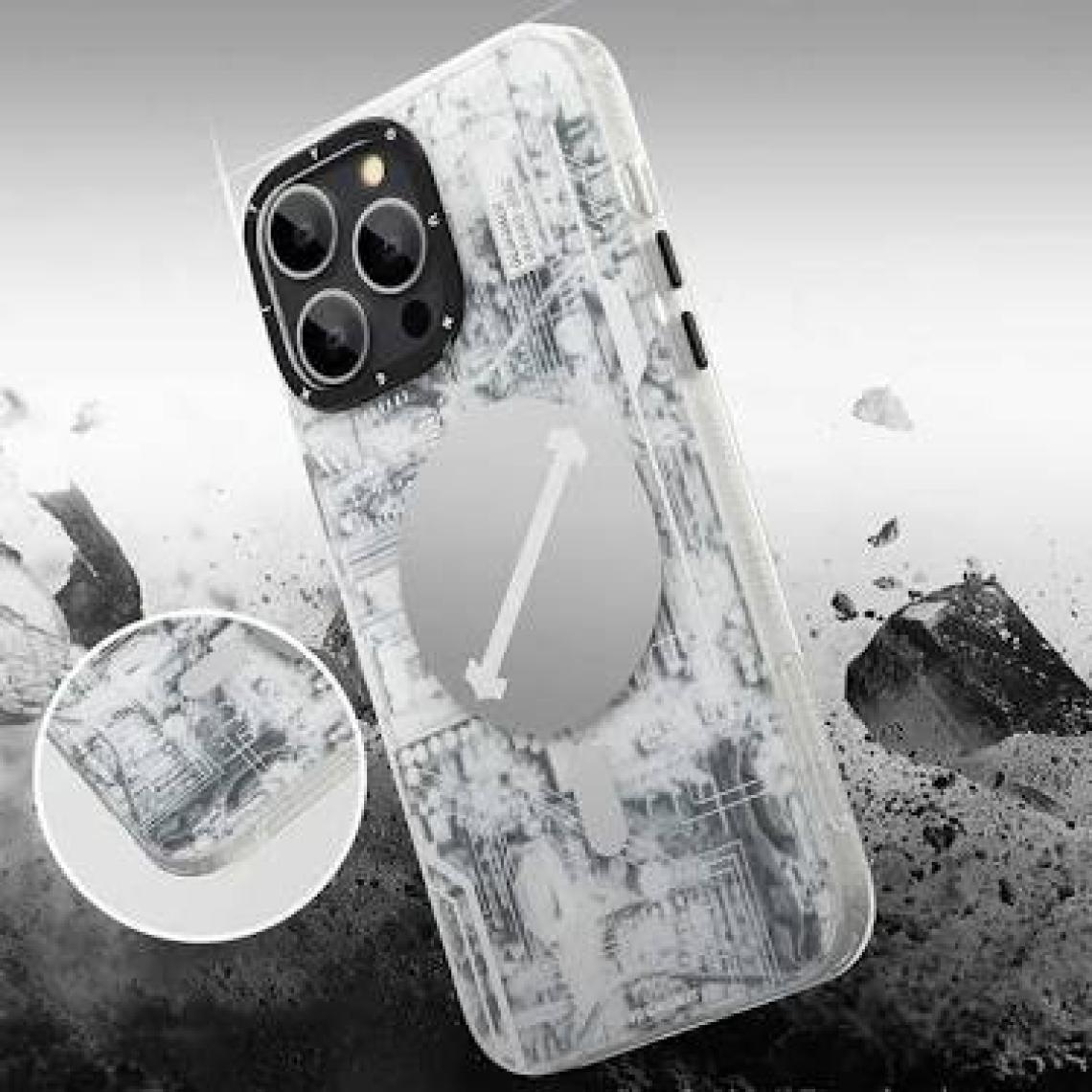Apple iPhone 14 Pro Max Kılıf Magsafe Şarj Özellikli Youngkit Technology Serisi Kapak
