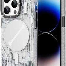 Apple iPhone 14 Pro Max Kılıf Magsafe Şarj Özellikli Youngkit Technology Serisi Kapak