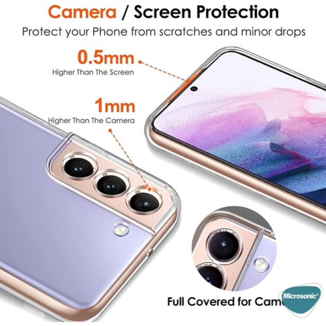Microsonic Samsung Galaxy S23 Plus Kılıf Transparent Soft Şeffaf