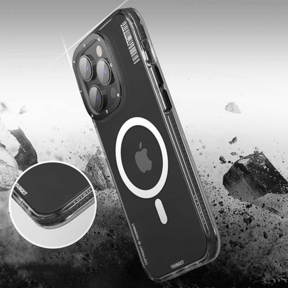 Apple iPhone 14 Pro Kılıf Magsafe Şarj Özellikli Youngkit Exquisite Serisi Kapak