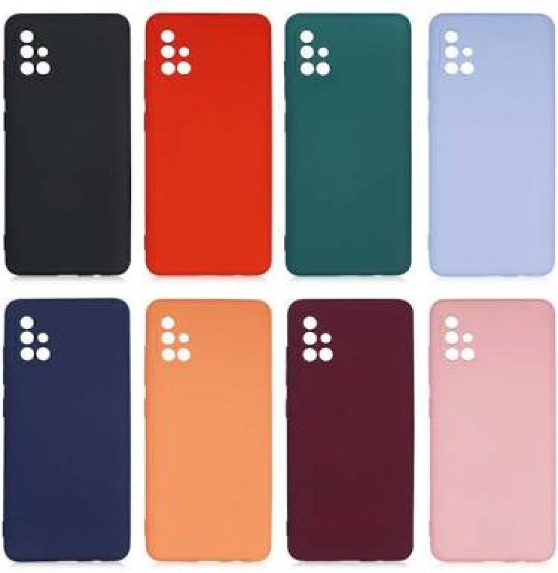 Case 4U A51 Kılıf Kamera Korumalı Içi Kadife Logosuz Mara Lansman Silinebilir Kılıf Siyah