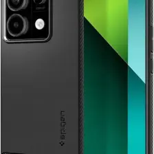 Spigen Xiaomi Redmi Note 13 Pro 5G / POCO X6 5G Kılıf Rugged Armor Matte Black - ACS07254