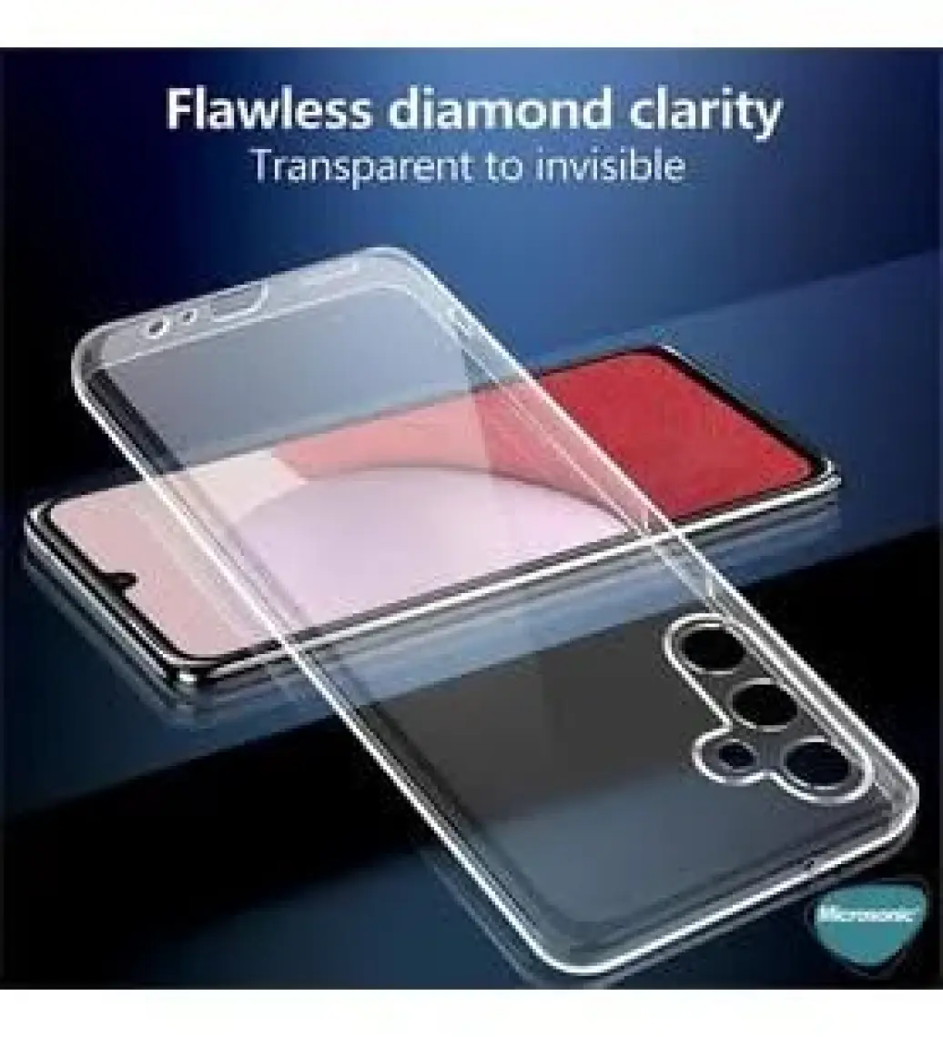 Microsonic Samsung Galaxy S23 Fe Kılıf Transparent Soft Şeffaf