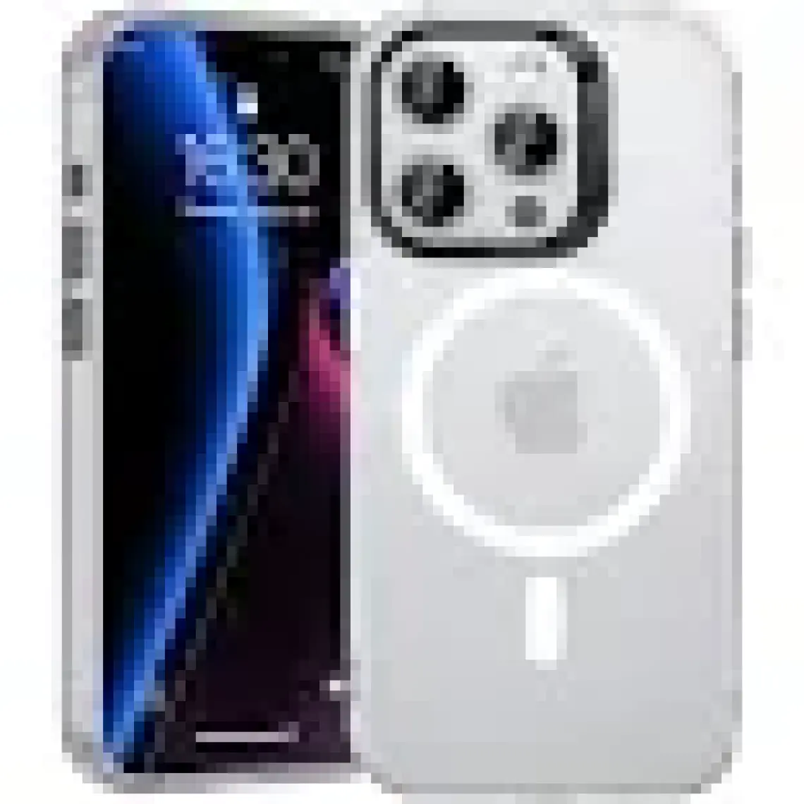 Benks Apple iPhone 15 Pro Max Uyumlu Magsafe Şarj Özellikli Lucid Armor Kılıf Gri