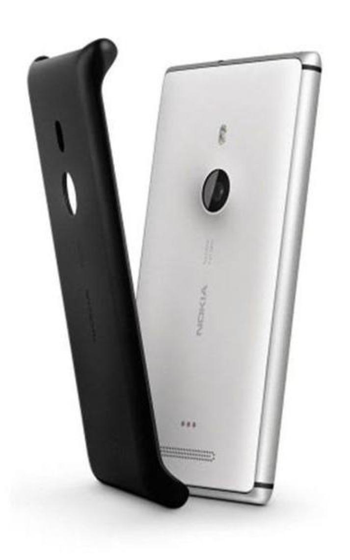Lumia 925 Şarj Arka Kapak Siyah Cc-3065