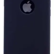 Case 4U Apple iPhone 8 Plus Kılıf Klasik Mat Renkli Yumuşak Premier Silikon Siyah