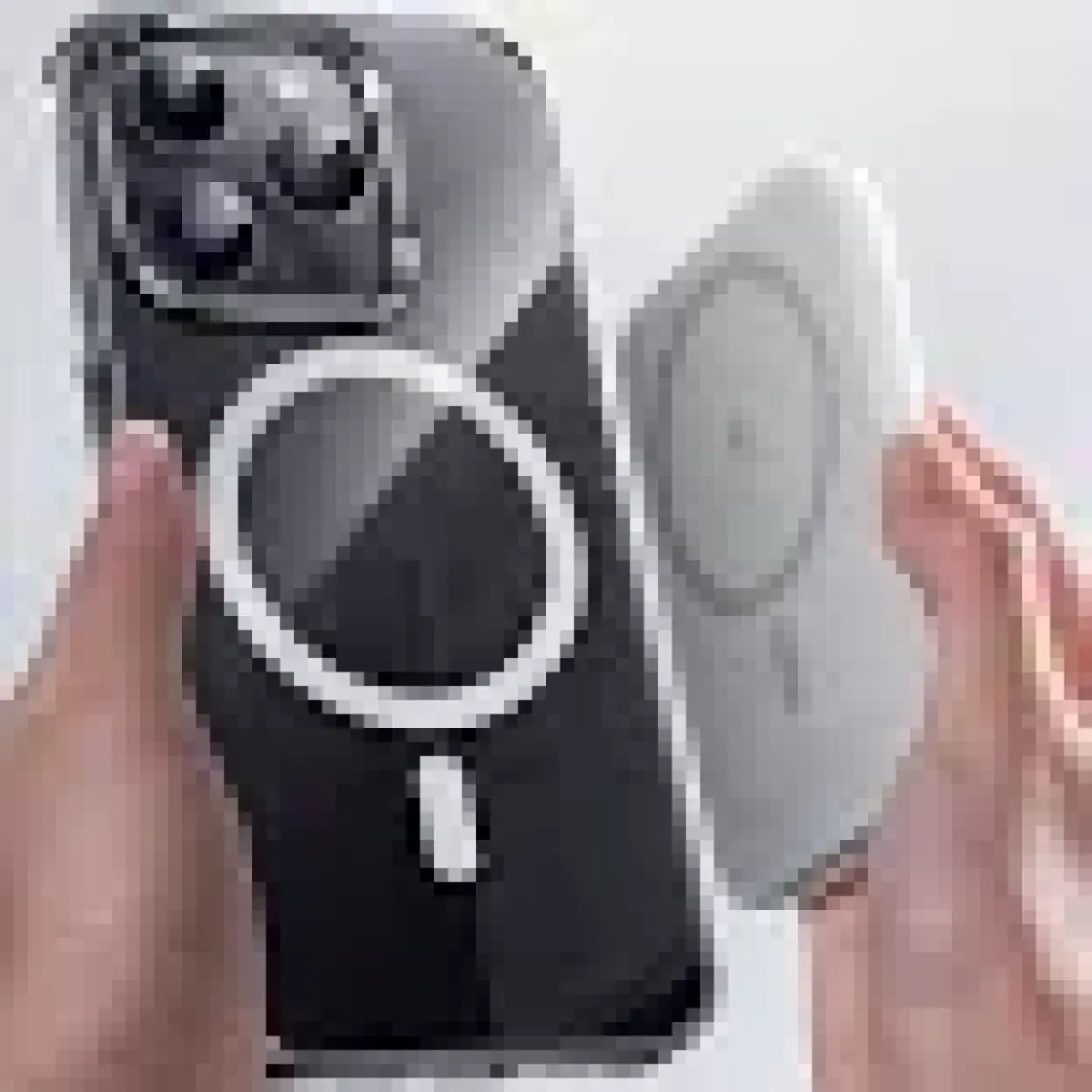 Benks iPhone 15 Pro Max Uyumlu Kılıf Magsafe Şarj Özellikli Benks ​​​​​​crystal Serisi Şeffaf Kapak