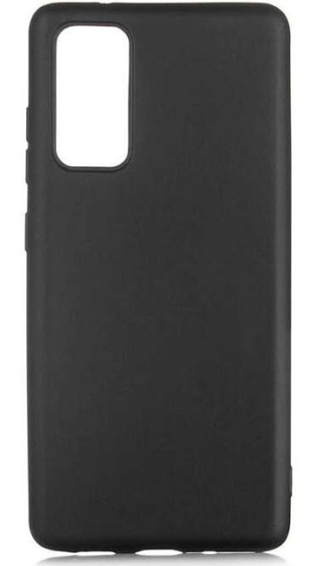 Case 4U Samsung Galaxy S20 FE Uyumlu Kılıf Klasik Mat Silikon Lüks Arka Kapak Premier Siyah