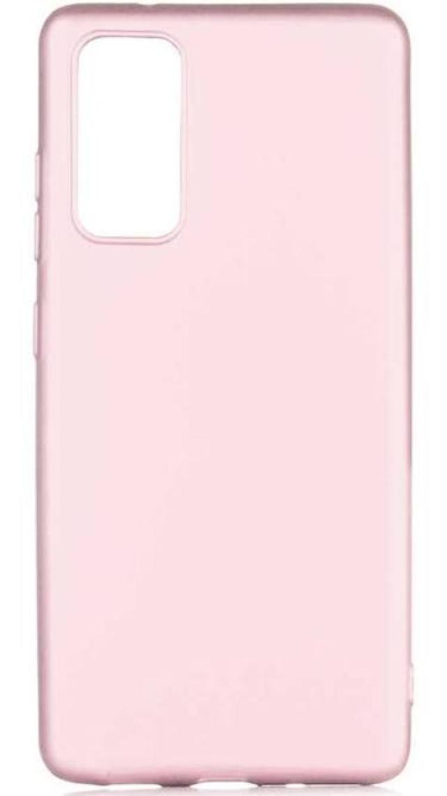 Case 4U Samsung Galaxy S20 FE Uyumlu Kılıf Klasik Mat Silikon Lüks Arka Kapak Premier Siyah