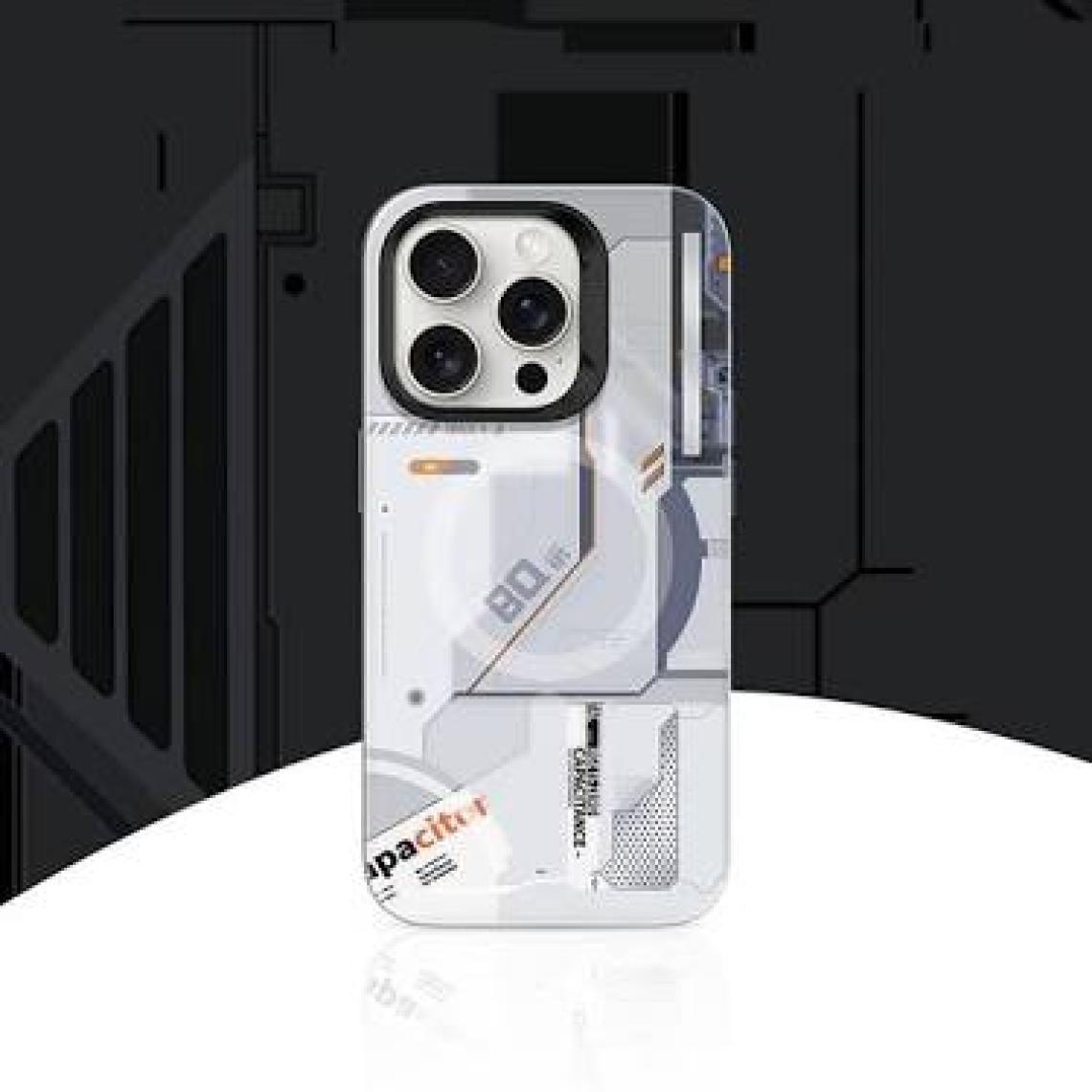 Benks iPhone 16 Pro Uyumlu Kılıf Magsafe Şarj Özellikli Mekanik Tasarımlı  Perspective Serisi Siyah