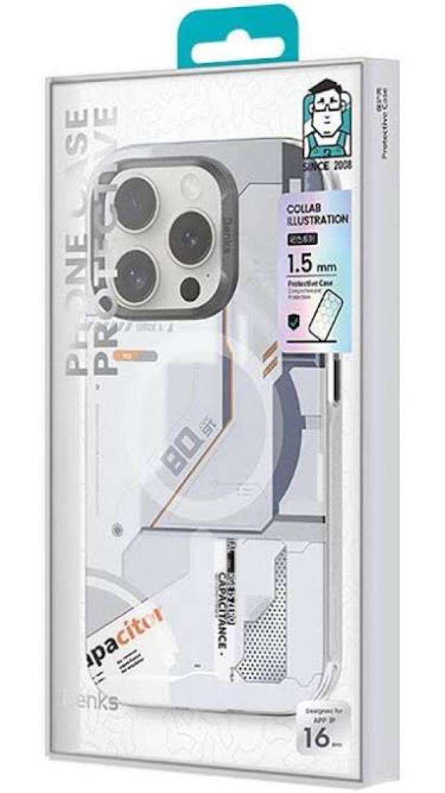Benks iPhone 16 Pro Uyumlu Kılıf Magsafe Şarj Özellikli Mekanik Tasarımlı  Perspective Serisi Siyah