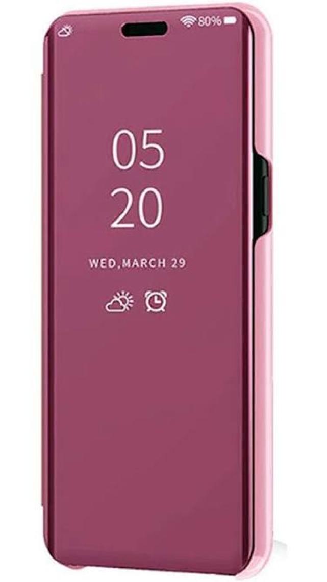 Smart Tech Samsung Galaxy J4 Plus 2018 Aynalı Kapaklı Lüx Kılıf