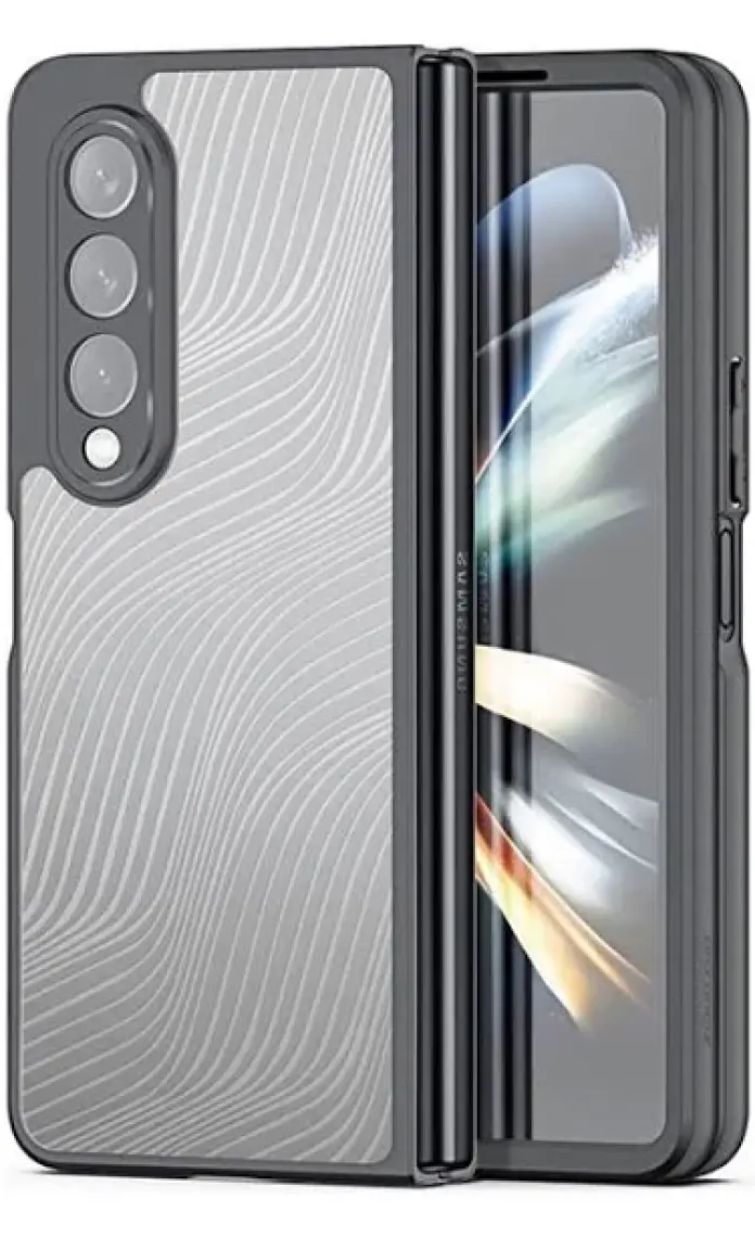Dux Ducis Samsung Z Fold4 5g Aimo Series Premium Buzlu Sert Pc-Tpu Kılıf AL-36389