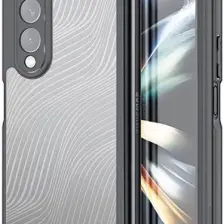 Dux Ducis Samsung Z Fold4 5g Aimo Series Premium Buzlu Sert Pc-Tpu Kılıf AL-36389