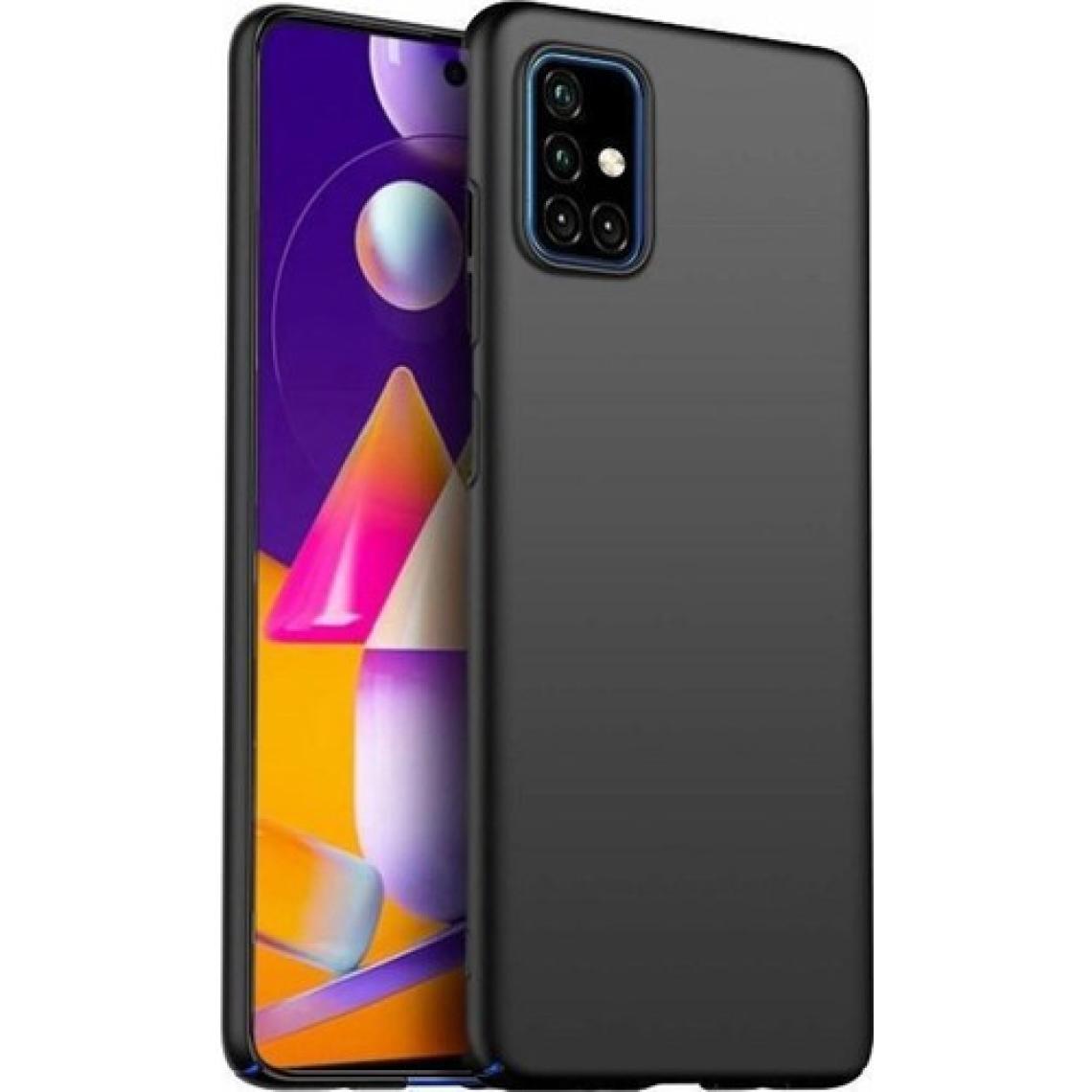 KZY SAMSUNG Galaxy M31s Kapak Silikon Lux Kılıf Siyah