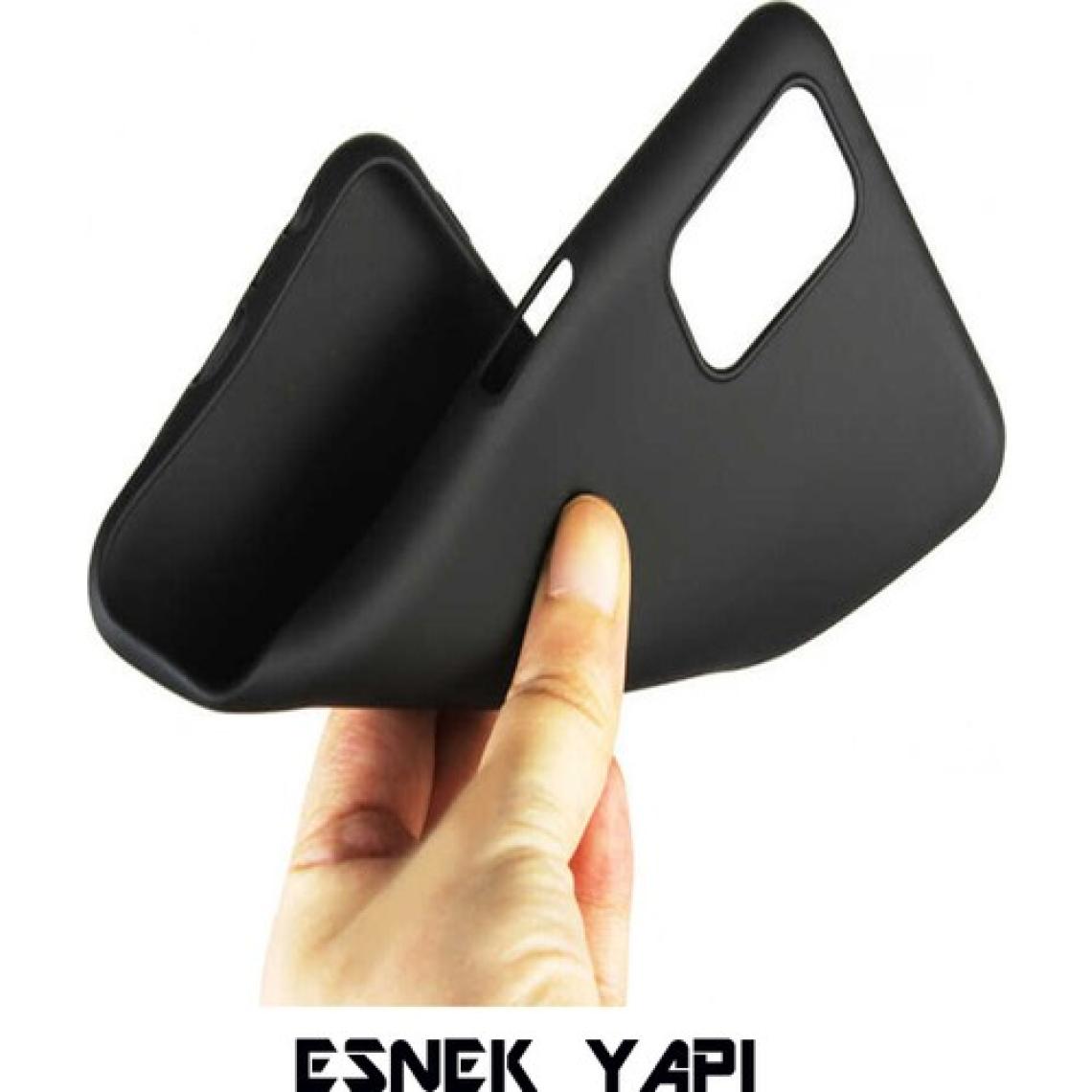 KZY SAMSUNG Galaxy M31s Kapak Silikon Lux Kılıf Siyah