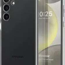 Microsonic Samsung Galaxy S24 Kılıf Transparent Soft Şeffaf