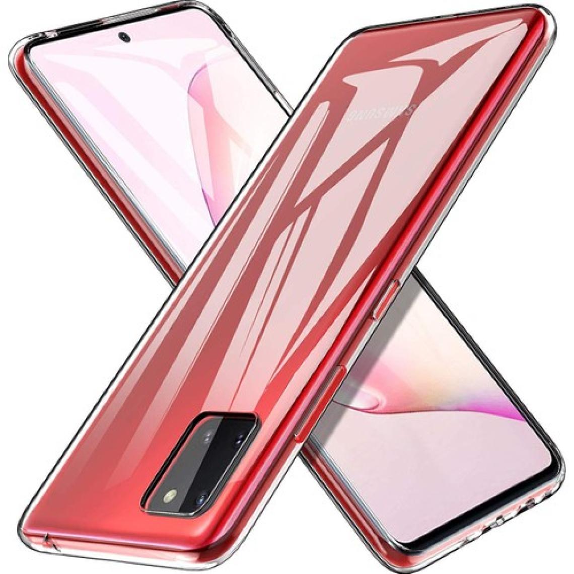 Microsonic Samsung Galaxy Note 10 Lite Kılıf Transparent Soft Beyaz