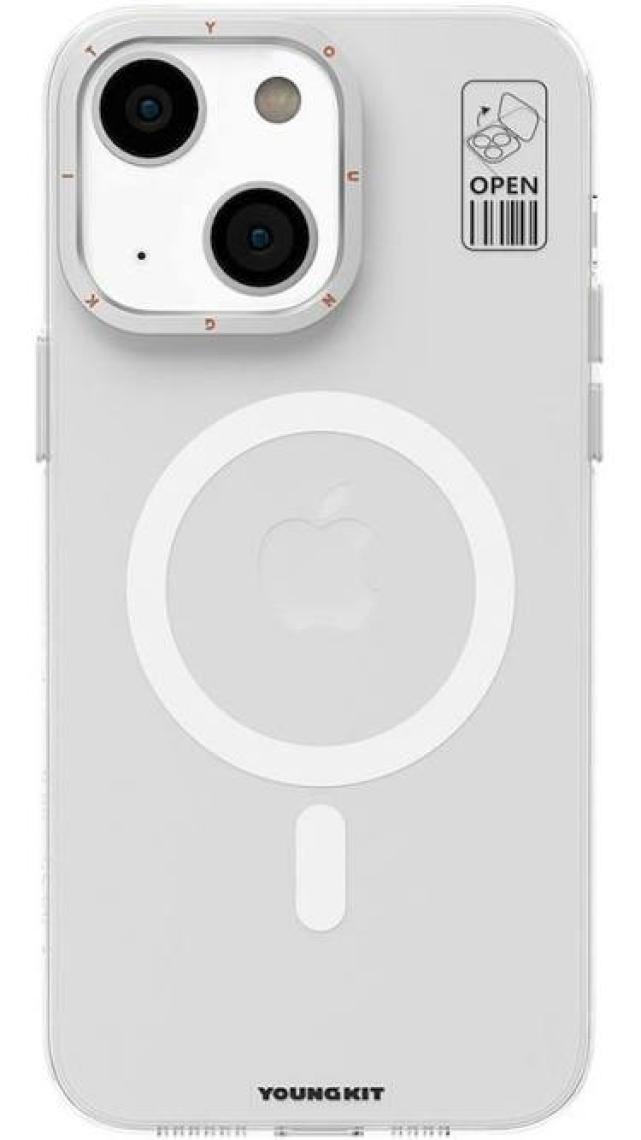 YoungKit iPhone 13 Uyumlu Kılıf Magsafe Şarj Özellikli Standlı Youngkit Hermit Bracket Serisi Kapak