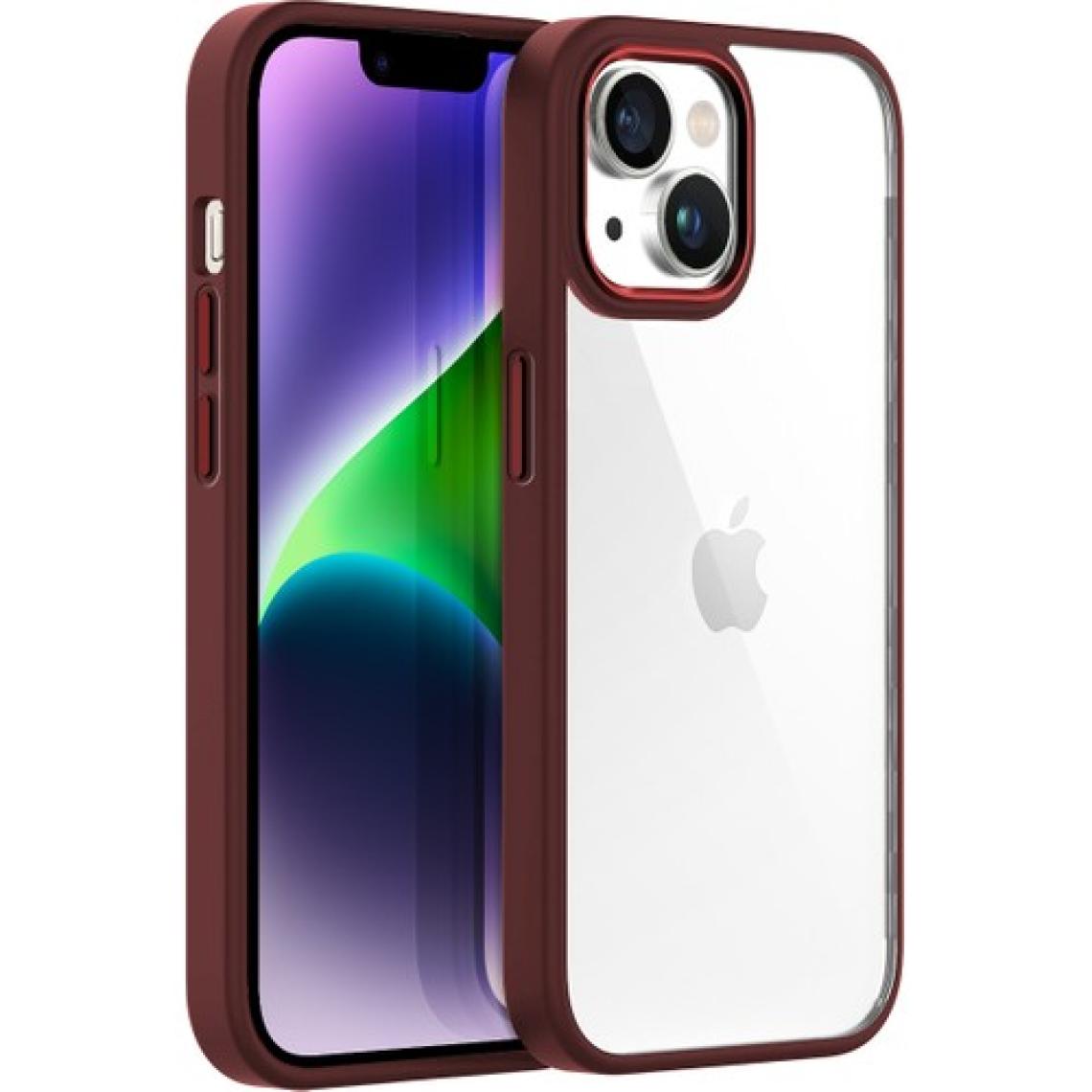 Buff iPhone 14 Plus New Air Bumper Kılıf Plum
