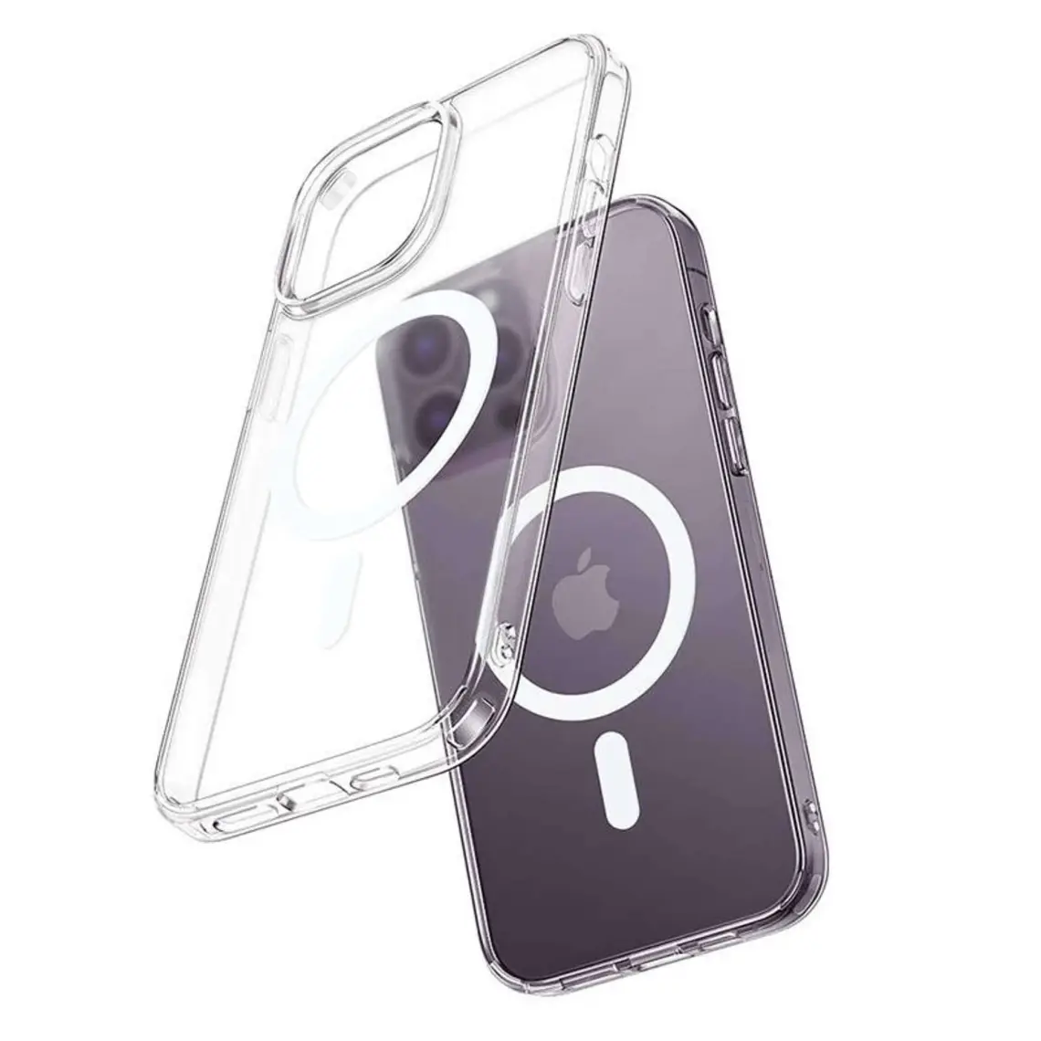 Mcdodo Apple iPhone 14 Pro Max Uyumlu Şeffaf Magsafe Kılıf PC-3093