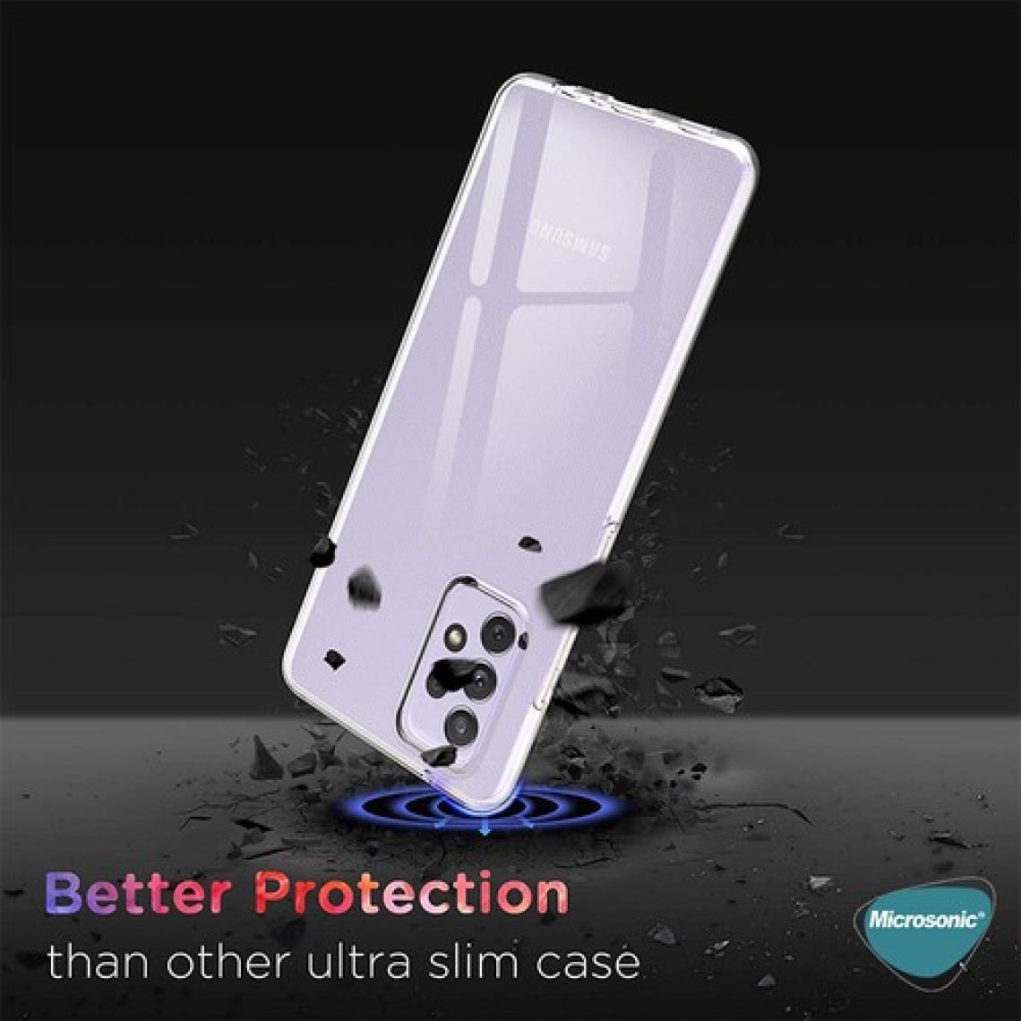 Microsonic Samsung Galaxy A73 5g Kılıf Transparent Soft Şeffaf