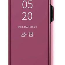 Smart Tech Samsung Galaxy A10S Aynalı Kapaklı Lüx Kılıf