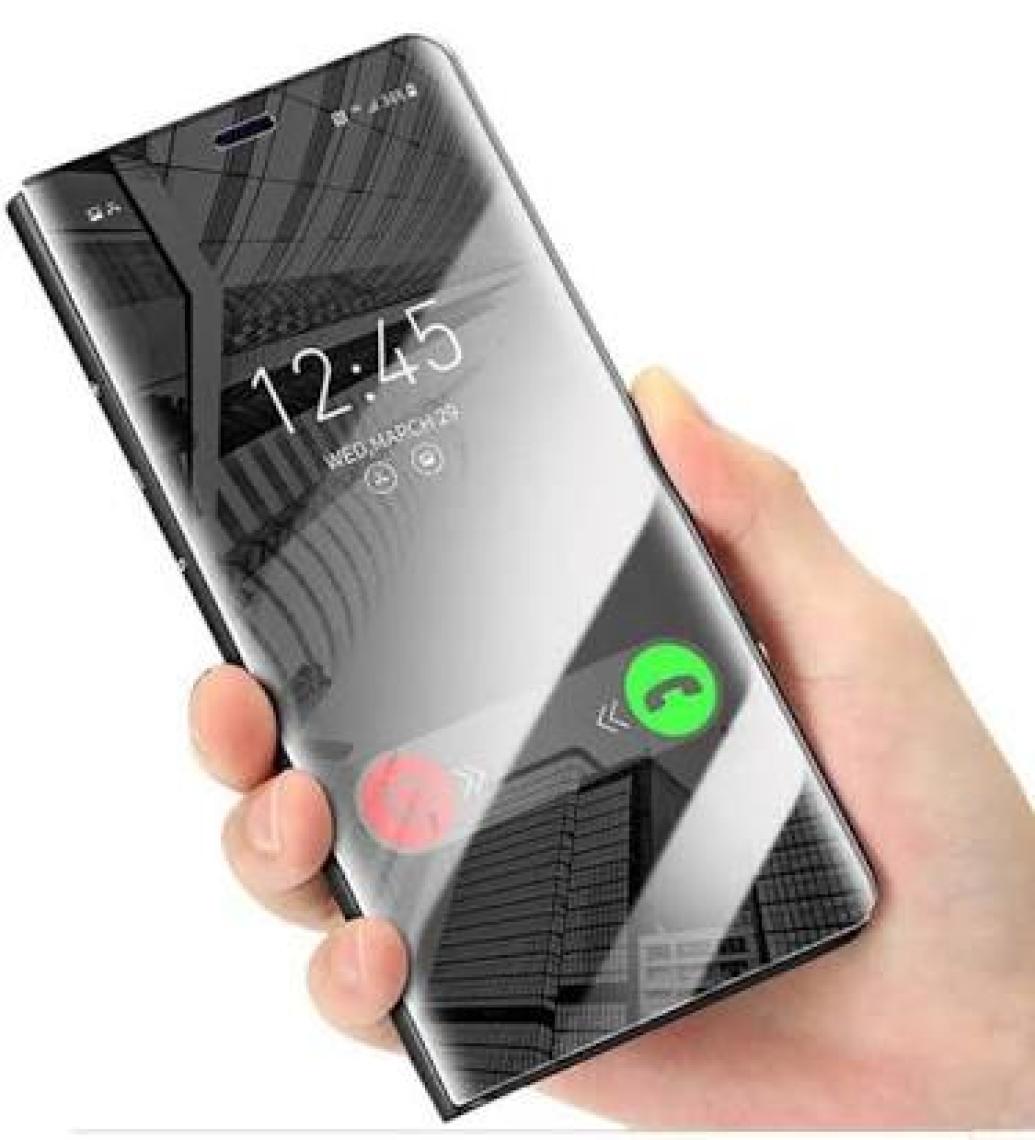 Smart Tech Samsung Galaxy A10S Aynalı Kapaklı Lüx Kılıf